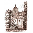 Catedral Nueva desde Anaya. Salamanca.