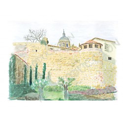 Muralla y Huerto de Calisto y Melibea. Salamanca.